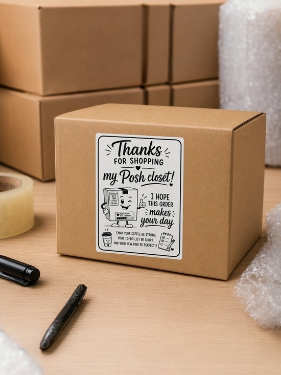 Other - Thank You 4x6 Stickers - 100ct